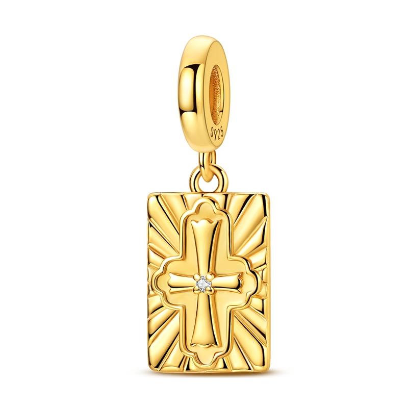 Оригинальные Шармы Бусины Медь Сердце Медведь Роза Шестиконечная Звезда Древо Жизни Шарм Подходит Браслет Бангл Женщина Мужчина Ювелирное Изделие Подарок