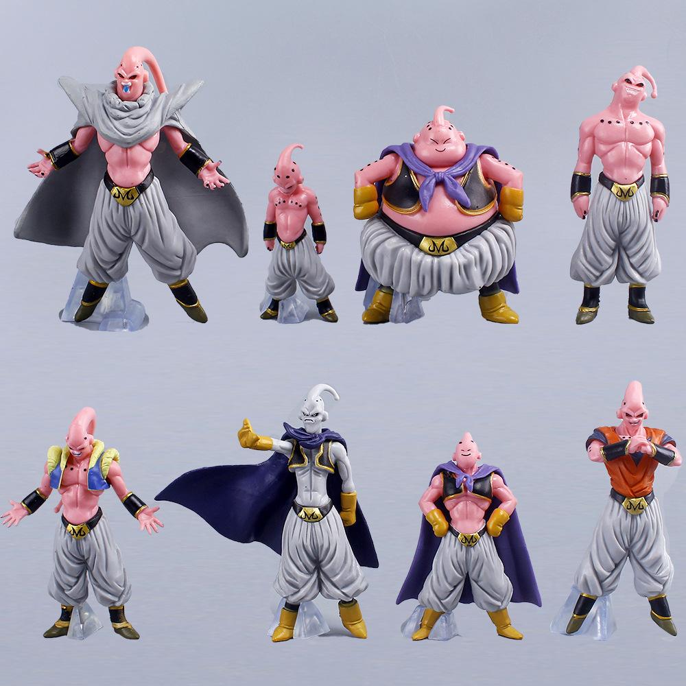 Фигурка Аниме Dragon Ball Z Все Формы Маджин Буу GK Мускулистый Жирный Буу Статуя Подарок Мальчику Коллекция