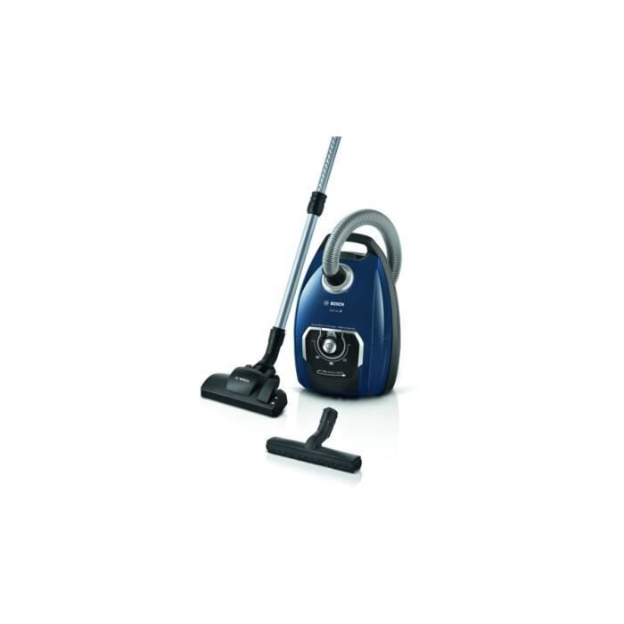 Aspirateur Réservoir Cylindrique - BOSCH - BGB75X494 - 650 W - Filtre Allergène - Sac À Poussière