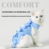 Cat Neutering Clothing, Female Cat Weaning Clothing, Postoperative Anti-licking Clothing, Breathable Four-legged Cat Pet Clothing