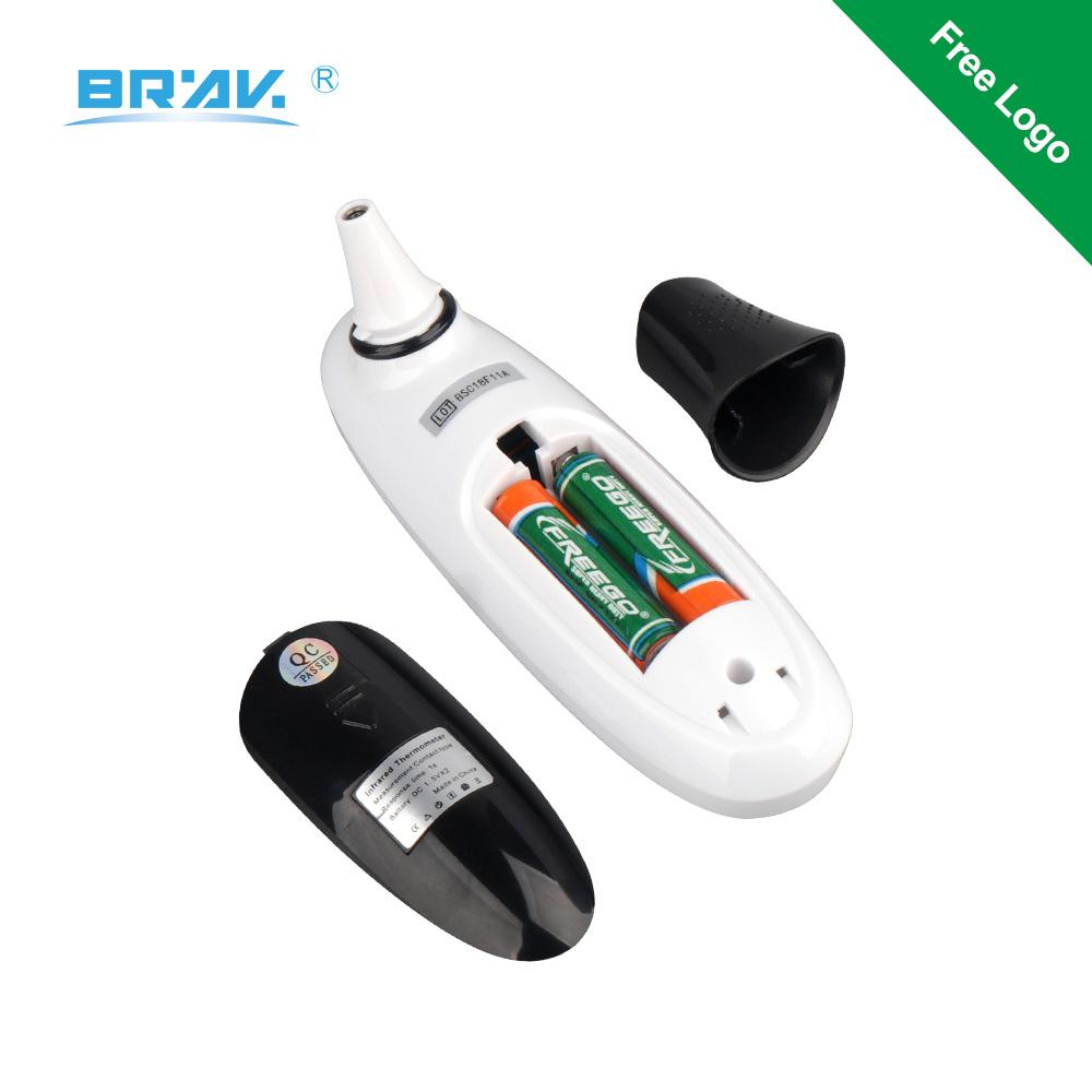 Smart Portable CE ROHS Adult Child Baby Fever Medical Home Digital 2 in 1Forehead Ear IR Infrared Thermometer