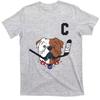 Sudbury Blueberry Bulldogs Gray T-shirt Short Sleeve All Sizes S-5Xl