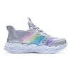 Skechers GIRLS Synthetic Leather Hands Free Slip Ins Cushioning, Wear Resistant Low top Kids Lifestyle Shoes 303755L-SMLT