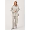 Huit Hooded Big Pocket Half Jumper Htwjp6i05t