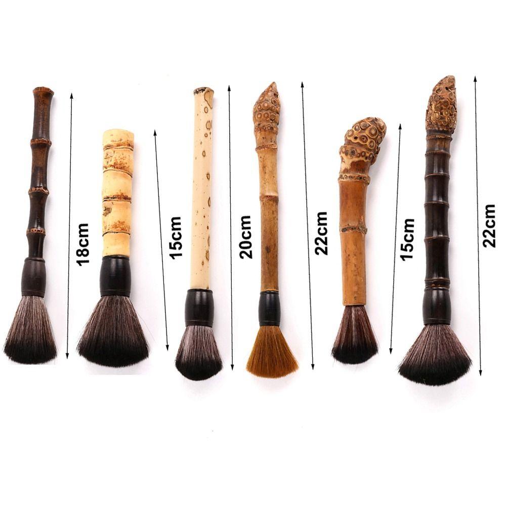 Retro Coffee Grinder Cleaning Brush Bamboo Coffee Machine Accessories Cafe Use