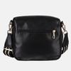 Inez - czarna torebka skórzana crossbody