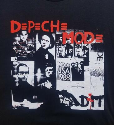 Новая черная футболка Depeche Mode 1988 года, коллаж из изображений, для мужчин, все размеры, ND242, унисекс