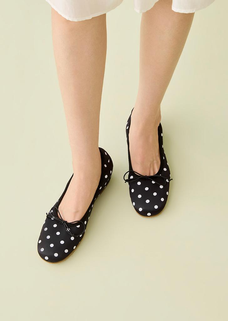 Bestu 26 Autumn Fashion Bow Trendy Commuting Shallow Mouth Round Head Women's Single Shoes U2632CQ6