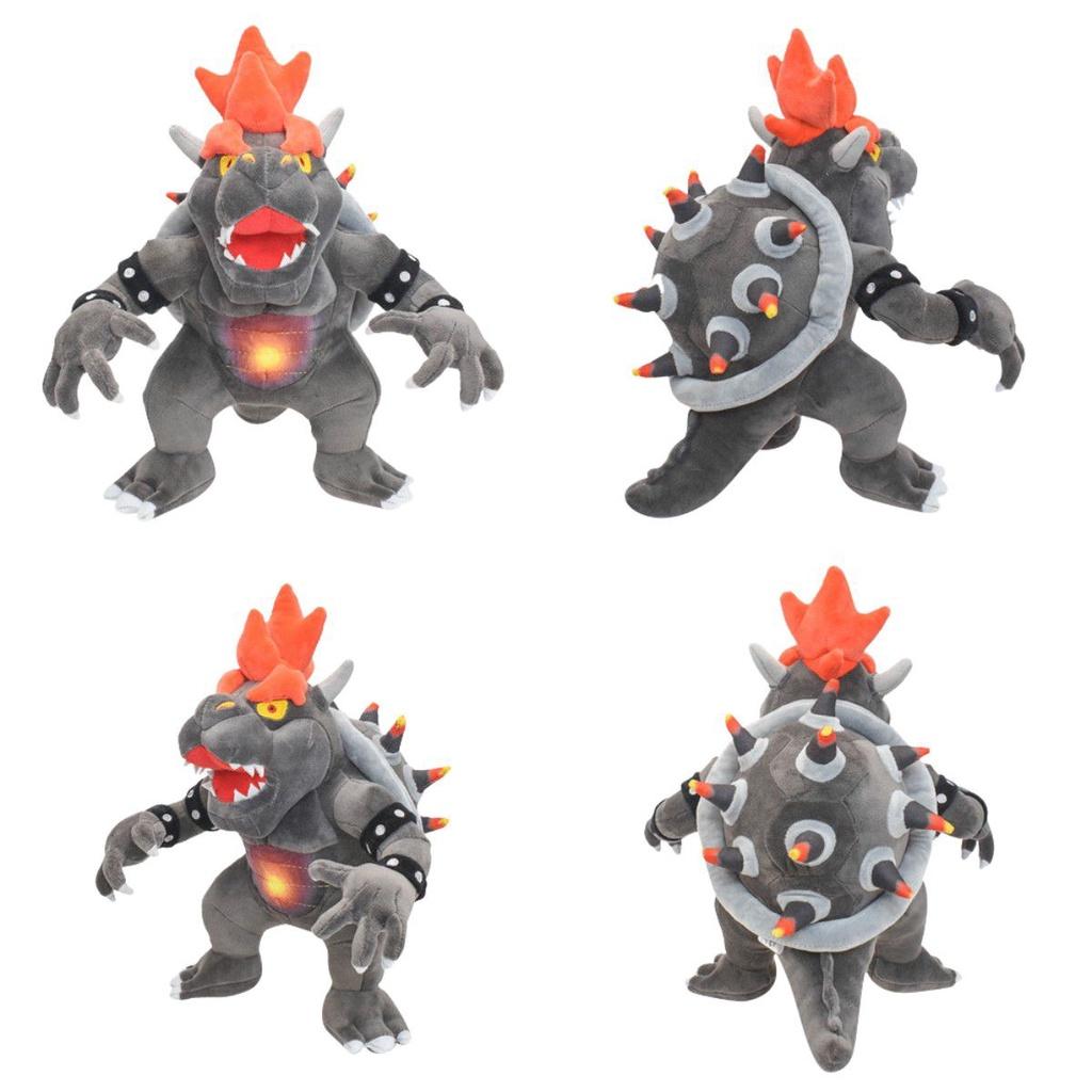 Плюшевая мягкая игрушка Супер Марио Брос Фьюри Боузер для детей 12 дюймов