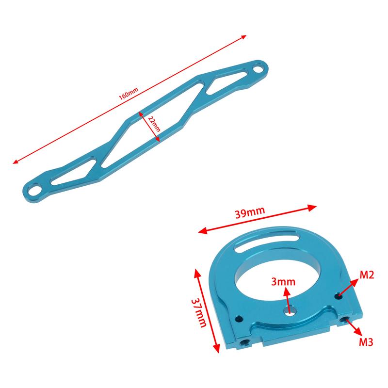 RC Part Metal Modification Accessory Kit Suspension Arms Steering Knuckle for Tamiya TT-02 TT02 1/10 RC Car Upgrade Parts