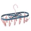 (Nikita) Roller Retractable Laundry Rack Underwear Socks Hook Hanger Dryer 12 Clips