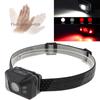 Headlamp Rechargeable USB Built-in Battery LED Headlight Body Motion Sensor Micro USB Charge for Outdoor Camping