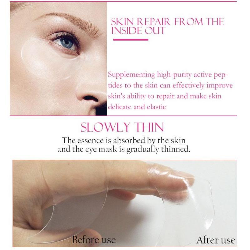 Улиточный коллагеновый кристалл против морщин под глазами, патчи для глаз, маска против темных кругов, морщин, красоты