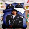 Michael Jackson Star 3D Duvet Cover Bedding Set Comforter Linen Pillowcases Home Decor Gift Single Double Twin King Queen