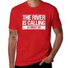 The River Is Calling I Must Go T-Shirt summer clothes cute clothes Aesthetic clothing mens t shirts pack