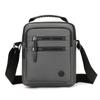 Vintage Waterproof Shoulder Bag Men Fashion Crossbody Bags Large Capacity Simple Travel Student Computer Bag Purse Handbag