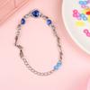 500pcs Acrylic Loom Bands Braid Hook Colorful Clasp Rubber Band Clips  DIY Necklace Bracelet