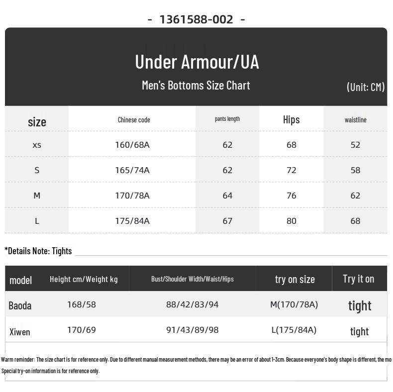 Under Armour Мужские компрессионные тренировочные капри