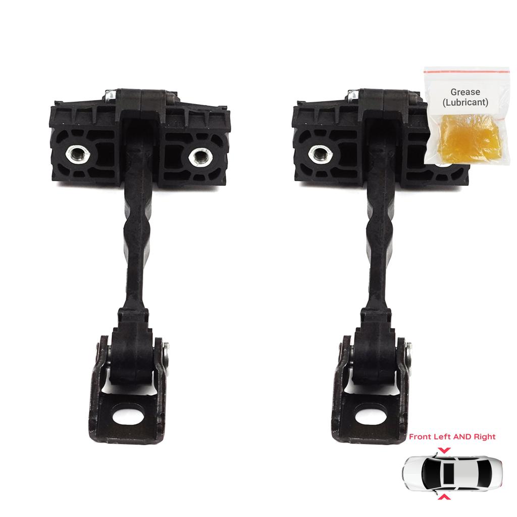 BDP1346-1 2 Pieces Front Door Hinge Brake Stop Check Strap Limiter for VW UP! Skoda Citigo Seat Mii 2011-2024 5-Door Hatchback 1S0837249