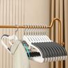 10PCS Clothes Hanging Household Hangers Non-slip Dormitory Bedroom Special Storage Clothes Hanging No Trace