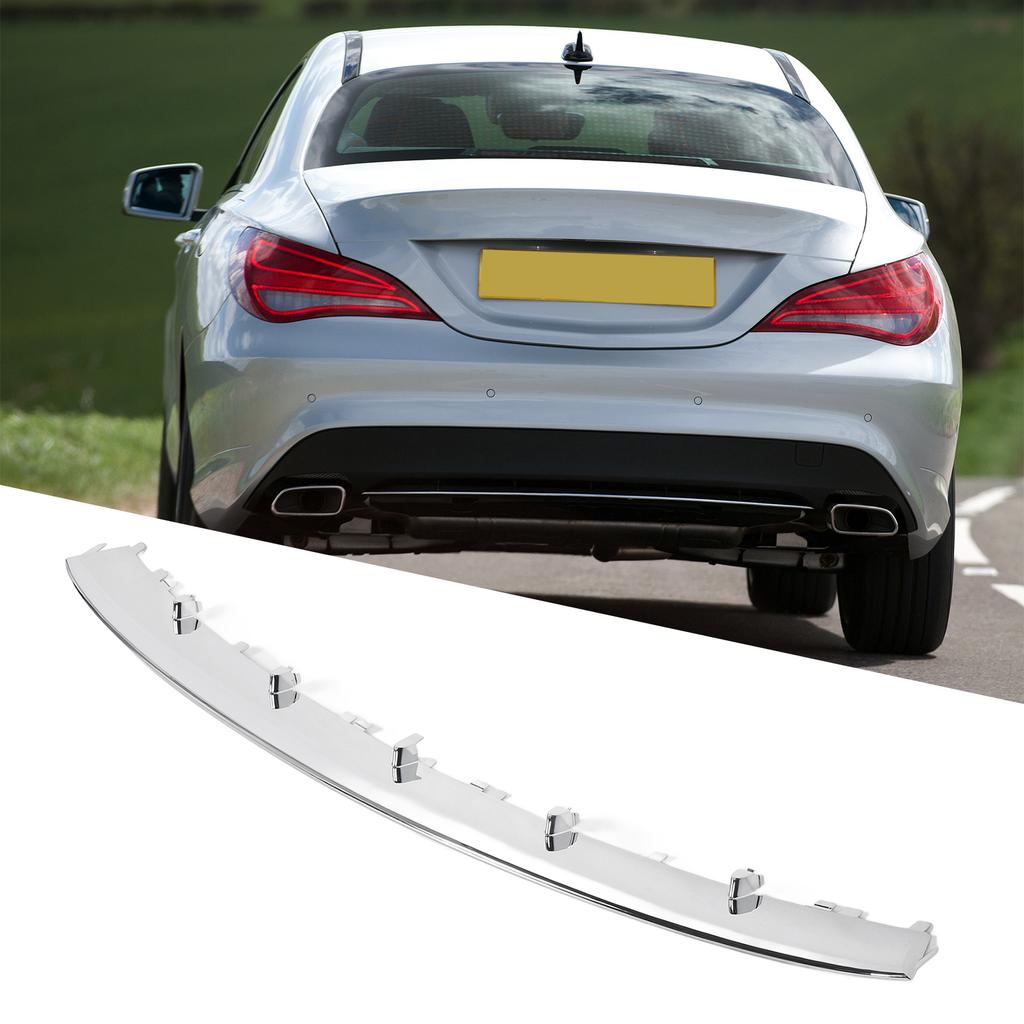 Нижняя декоративная накладка диффузора заднего бампера 1178850023 Для Mercedes-Benz CLA-Class C117 Стандартный Дорестайлинг 2013-2016