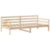 Daybed with Canopy 80 x 200 cm Solid Pine Wood