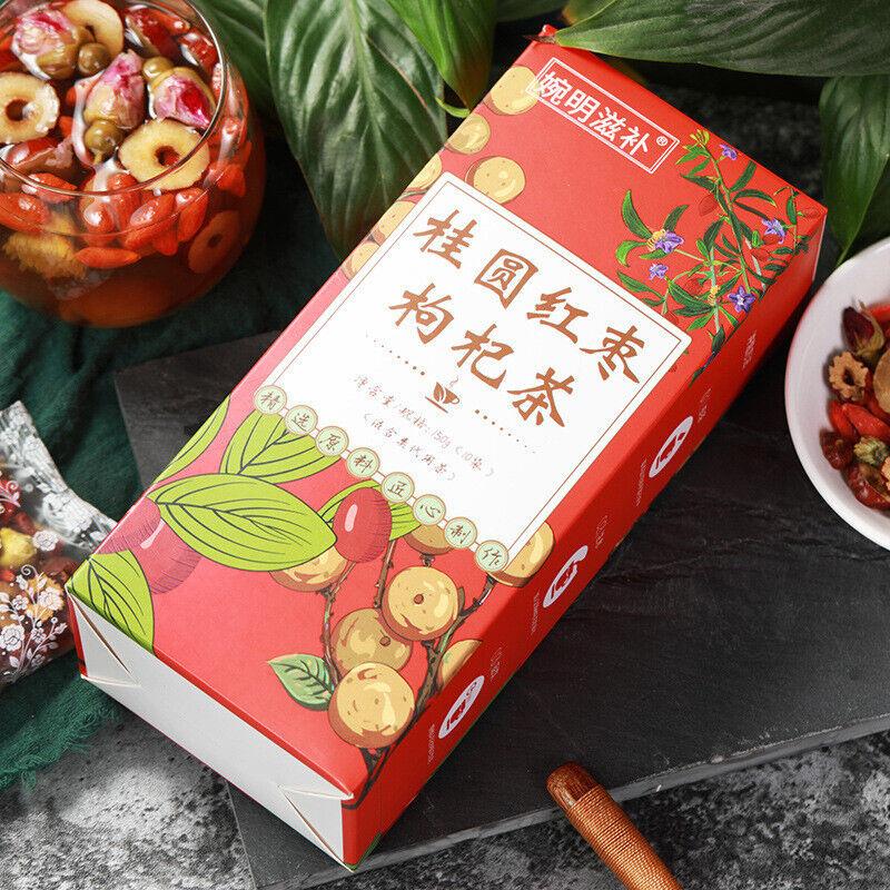 150g Natural Herbs Tea Longan + Red Jujube+Chinese Wolfberry Herbal Tea Benefits