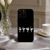 B-Балерина Арт B-Балет Чехол для телефона Для iPhone 17,16,15,14,13,12,11 Plus,Pro Max,XS,Мягкий силикон Черный чехол