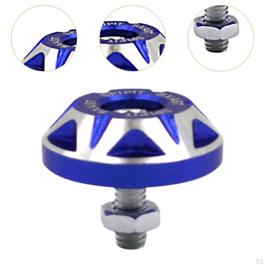 Винты для крепления номерного знака Крышка Крепеж Колпачки 6 мм Отверстия Болт для метки автомобиля