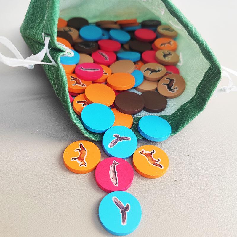 Каскадия Настольная игра | Стратегическая и соревновательная игра для 1-4 игроков | Создайте самую гармоничную экосистему | Английская семейная игра