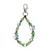 Cloud Love Beaded Heart Keychain - Women's Korean & Japanese Style