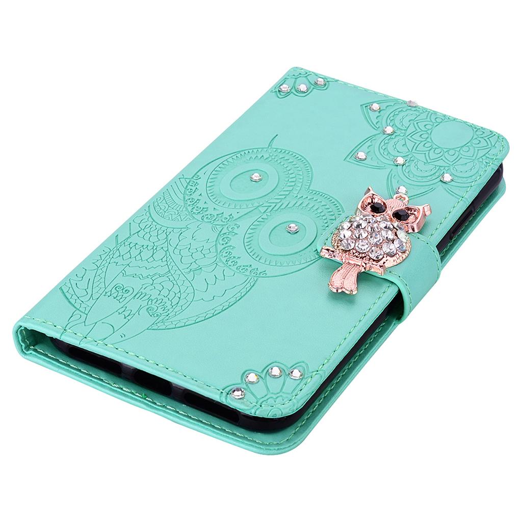 For Xiaomi Redmi Note 13 Pro 4G/Poco M6 Pro 4G Case Rhinestone Wallet Stand Leather Cover