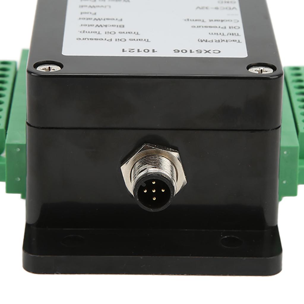Для преобразователя NMEA 2000 До 13 датчиков Водонепроницаемый IP67 для Морского Судна Яхты DC 9‑32V