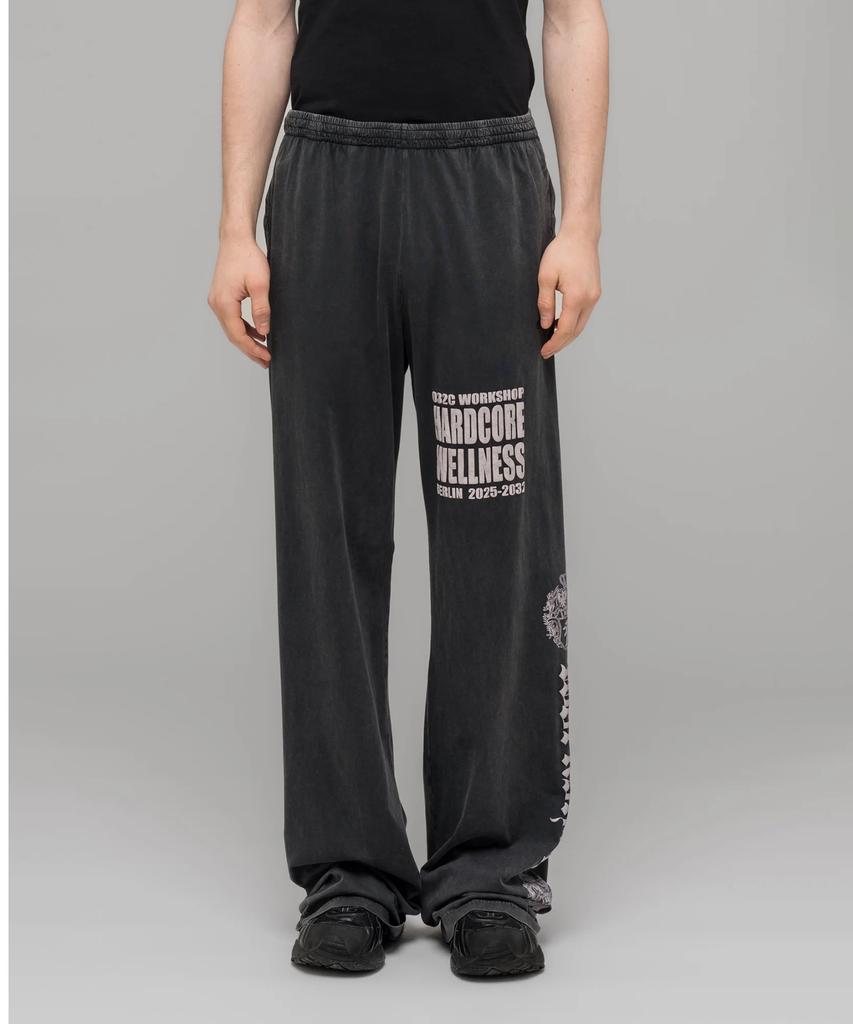 032Ssi (U) Hardcore Wellness Pants Faded Black