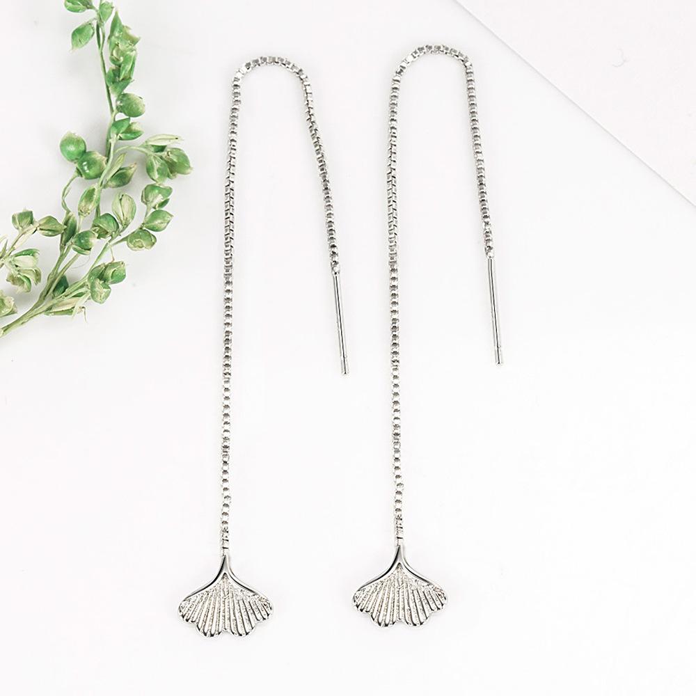 Креативные серьги Sweet Ginkgo