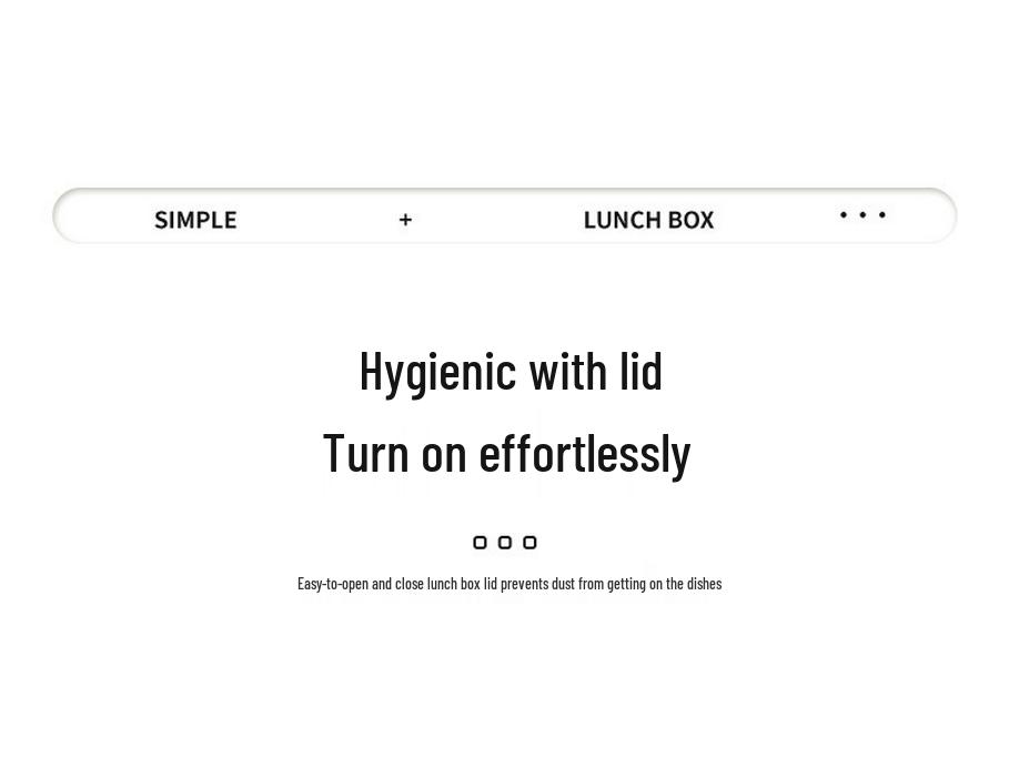 Портативный бенто-бокс для микроволновки с отделениями для студентов - контейнер для салатов и закусок с сохранением свежести