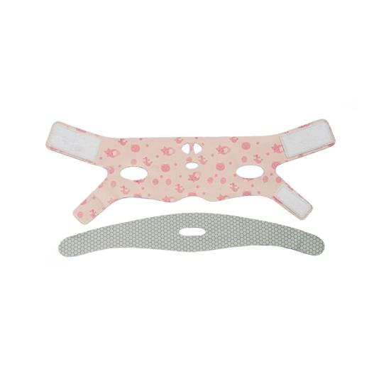 Детский ремешок на подбородок от храпа, регулируемый, дышащий, удерживающий рот закрытым, универсальное детское средство для сна, ремешок для челюсти против храпа, устройство для коррекции дыхания