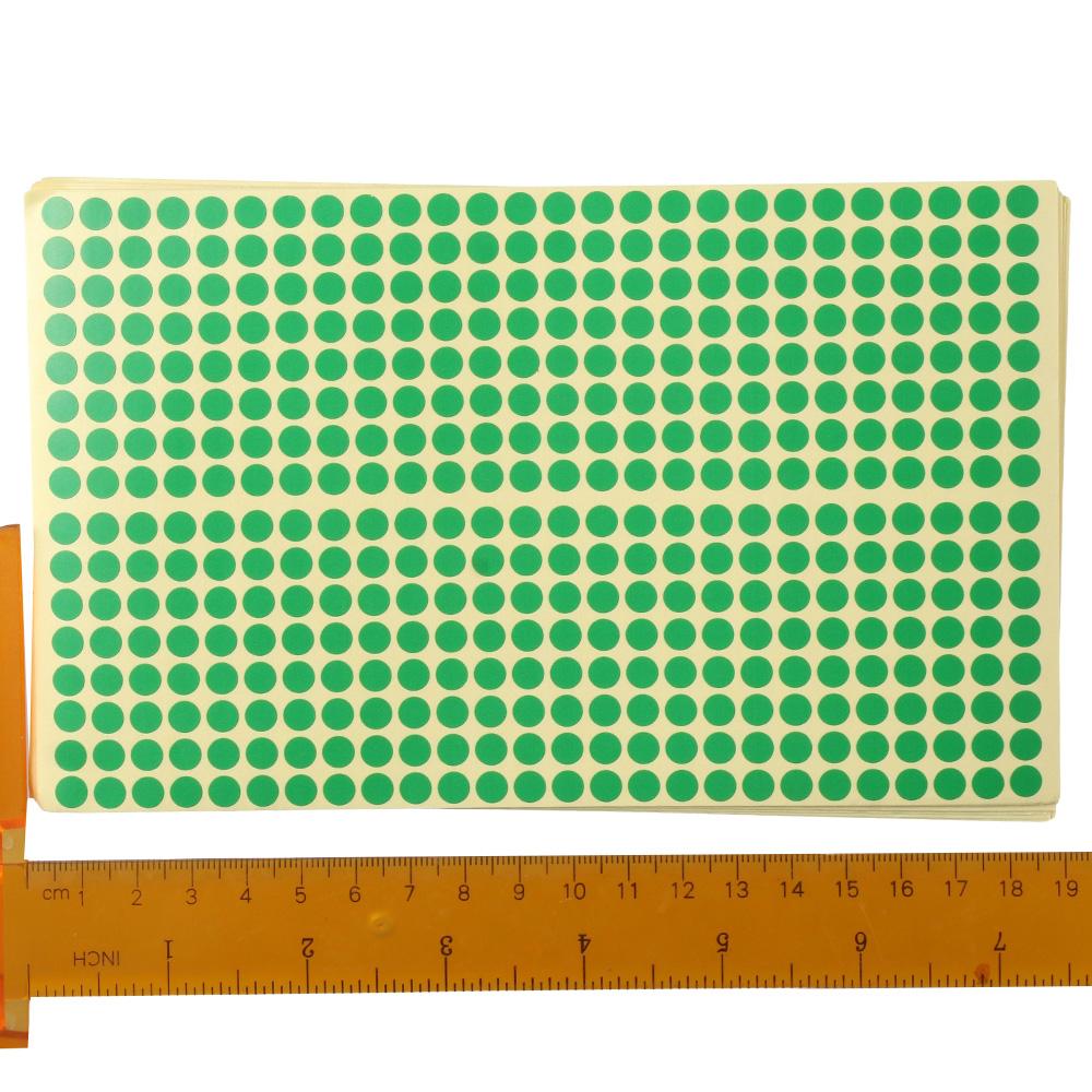 1/4" этикетки с точками круглые наклейки для украшения офиса