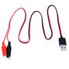 1 шт. тестовые зажимы типа «крокодил» для USB-разъема адаптера питания
