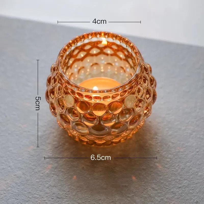 European Crystal Candle Holder – Romantic Candlestick for Dinner, Wedding & Home Decoration