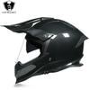 Full Face Motorcycle Helmet With Dual Visors Off-Road Rally Highway Riding Unisex All-Season ABS S M L XL