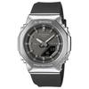 Женские часы G-Shock GM-S2110-1A1JF, Экологичный металлический корпус, Серебристый и черный, Оригинальная японская модель