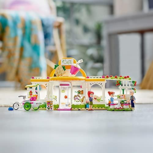 Конструктор LEGO Friends Кафе «Органическое сердце» в Хартлейк-Сити 41444 Игрушечные строительные блоки Подарок Кукла Девочка Возраст 6+
