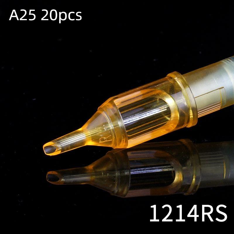 20 шт. Смешанные одноразовые иглы для татуировок 1-15 RL RM RSM Стерильный легкий аксессуар для тату для путешествующих тату-мастеров