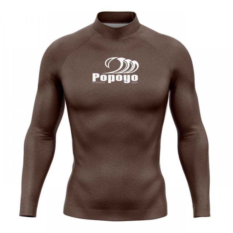 Mens Long Sleeve Rash Guard Surfing Suit Quick Dry UV Protection Swimwear Compression Fit
