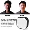 Multifunctional 410mm Mini Portable Foldable Flash Diffuser Easy-fold Design Softbox for Flash