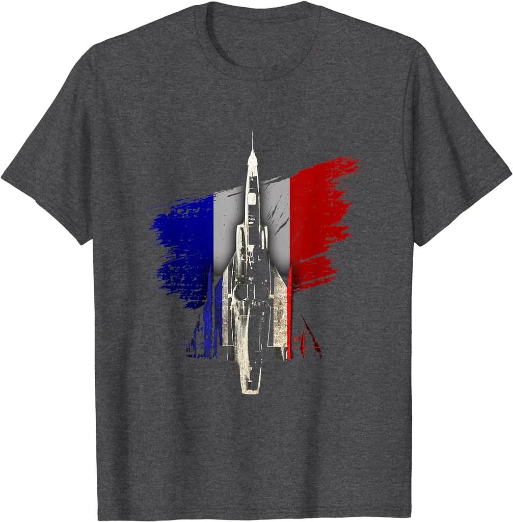 French Air Force Mirage 2000 Jet Fighter TShirt 100 Cotton ONeck Summer Short Sleeve Casual Mens Tshirt Size S3XL