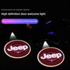 Led HD Car Door Logo Welcome Light Projector Lamps For Jeep Renegade Compass Grand Cherokee Wrangler Gladiator Patriot Liberty NXJPT1