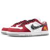 Nike Big Abrasion Resistant Breathable Low top Skateboard Shoes Men's Red 355152-106(team1702-)