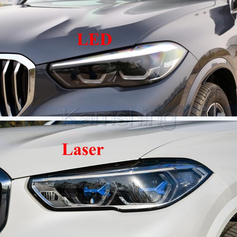 Kamshing Передняя крышка основания фары для BMW X5 G05 2019-2021 Задняя крышка фары Задняя часть корпуса фары Крышка фары